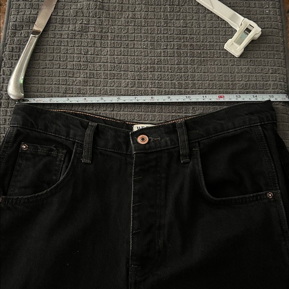 Free People We The Free Good Luck Barrel Jeans Black - Picture 6 of 13